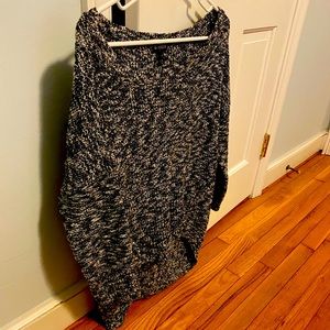 Off the shoulder hi low seater